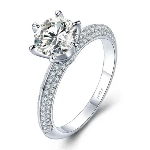0.8 Carats Engagement Wedding Ring