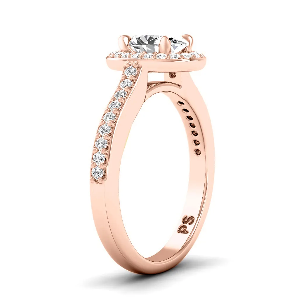 0.80-3.30 CT Round & Oval Cut Lab Grown Diamonds - Engagement Ring