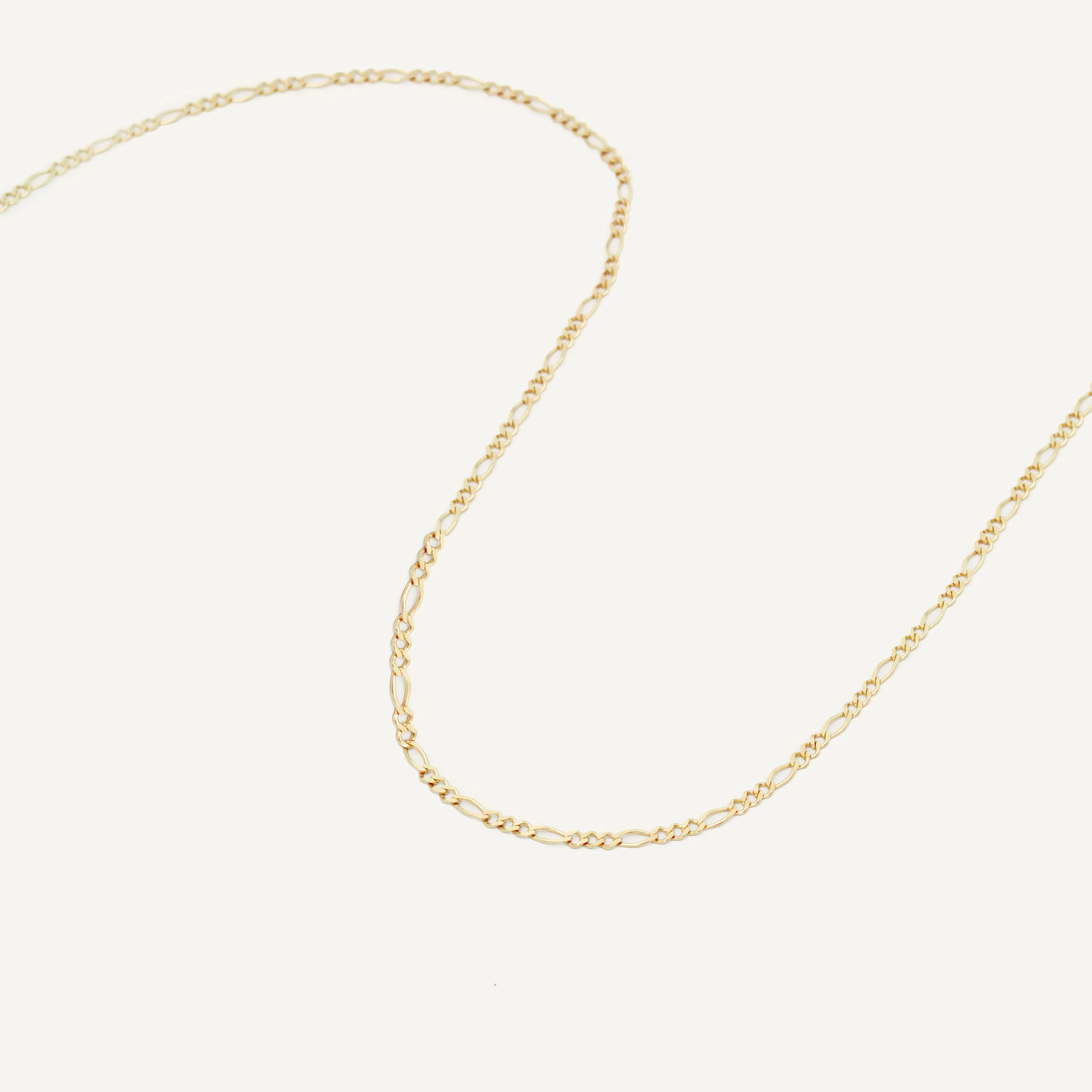 14K Gold Figaro Necklace