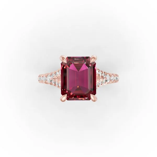 14K Setting Only With Lab Grown Diamonds Engagement Ring