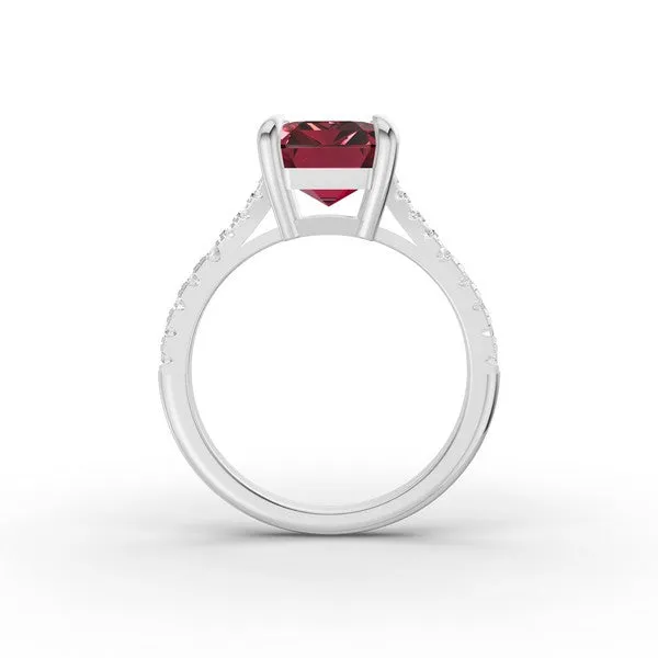 14K Setting Only With Lab Grown Diamonds Engagement Ring