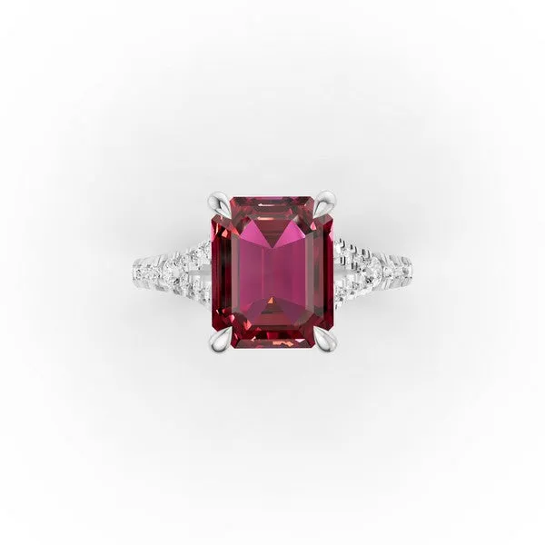 14K Setting Only With Lab Grown Diamonds Engagement Ring