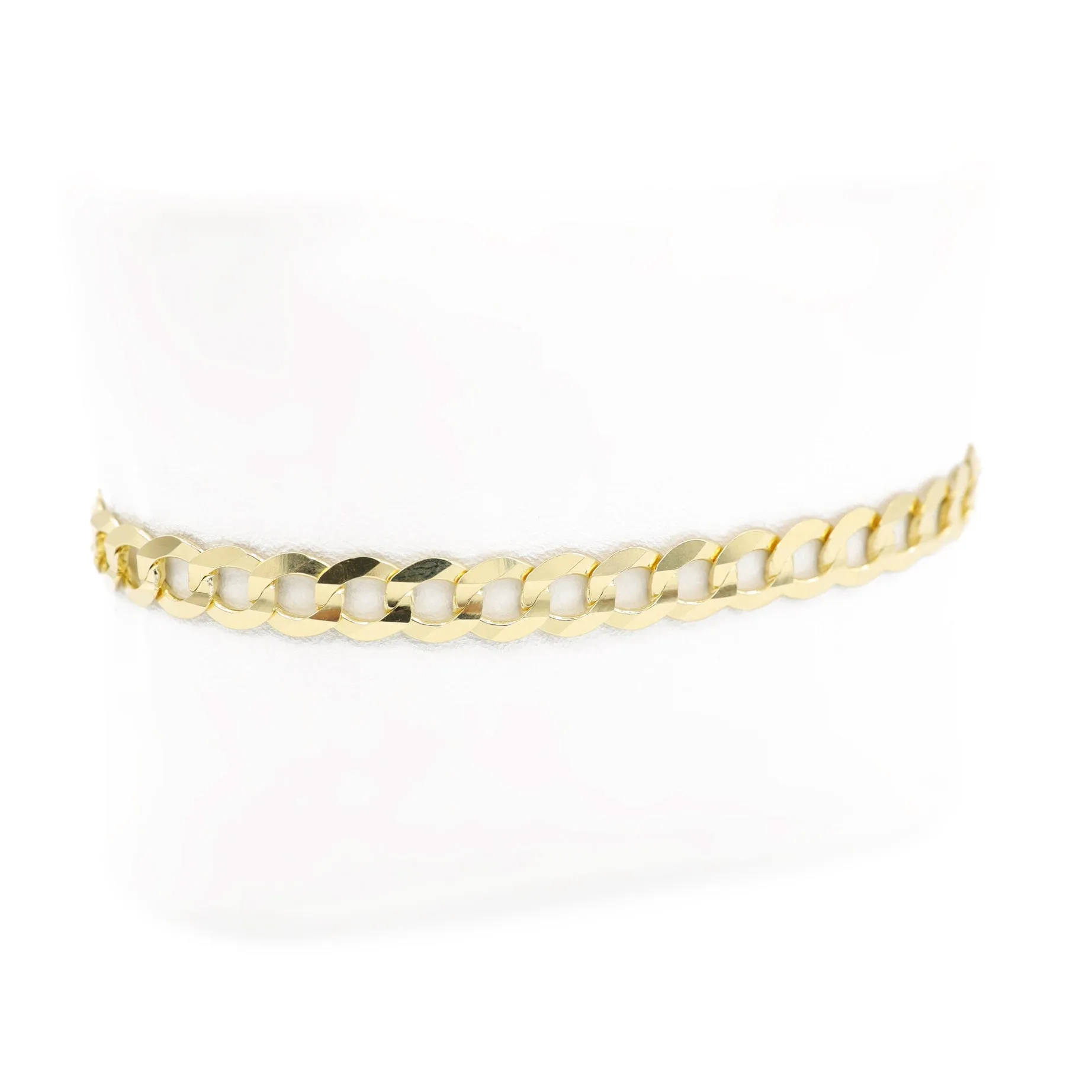 14K Solid Cuban Curb Bracelet (5.7MM) JTJ™