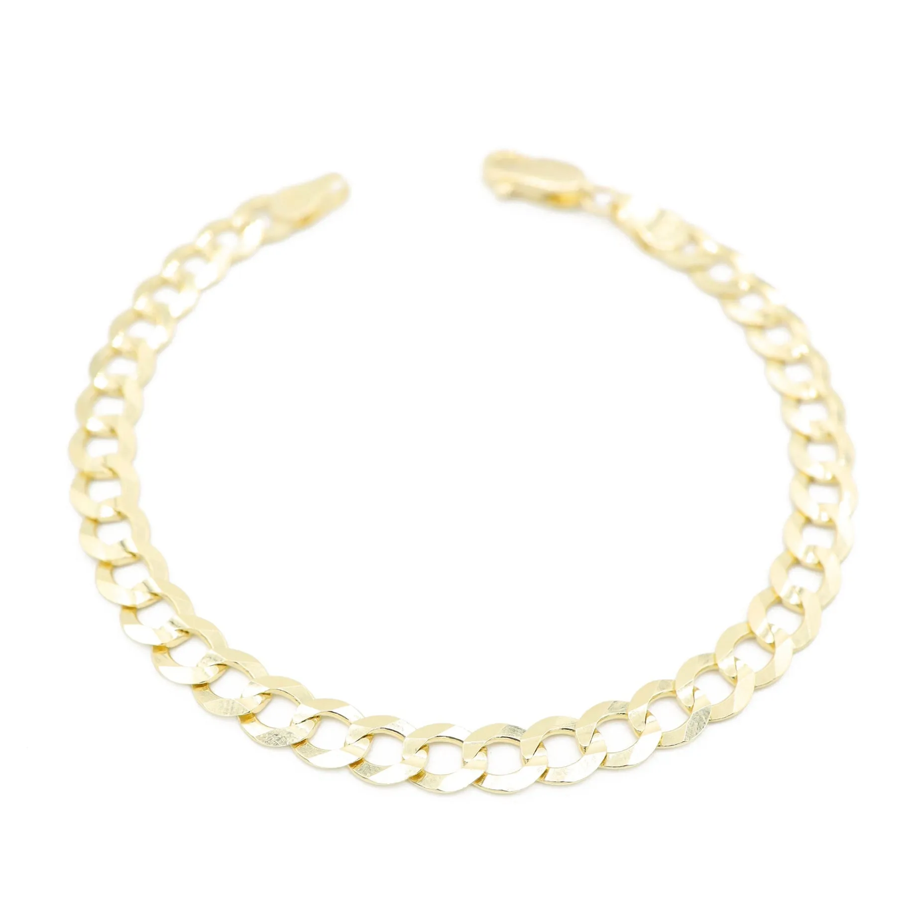 14K Solid Cuban Curb Bracelet (5.7MM) JTJ™