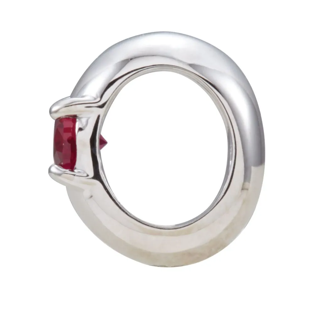 14k White Gold January Birth of a Child™ Miniature Birthstone Ring Pendant