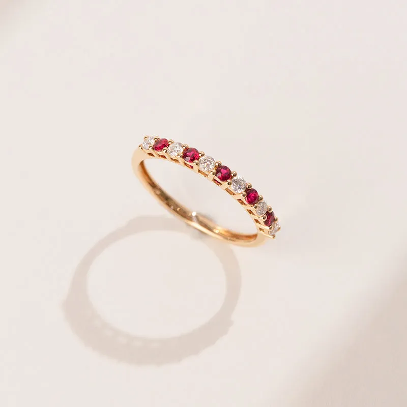 18K Gold Diamonds Treasures Fashion Ring