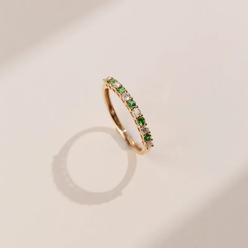 18K Gold Diamonds Treasures Fashion Ring