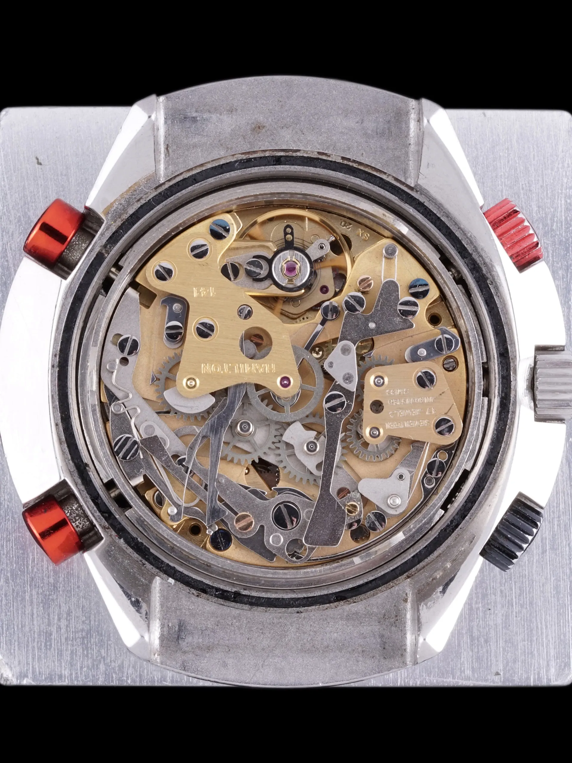 1970s Hamilton Count-Down GMT Chrono-Matic (Ref. 141001-3)