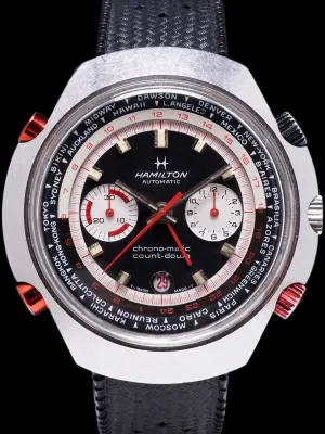 1970s Hamilton Count-Down GMT Chrono-Matic (Ref. 141001-3)
