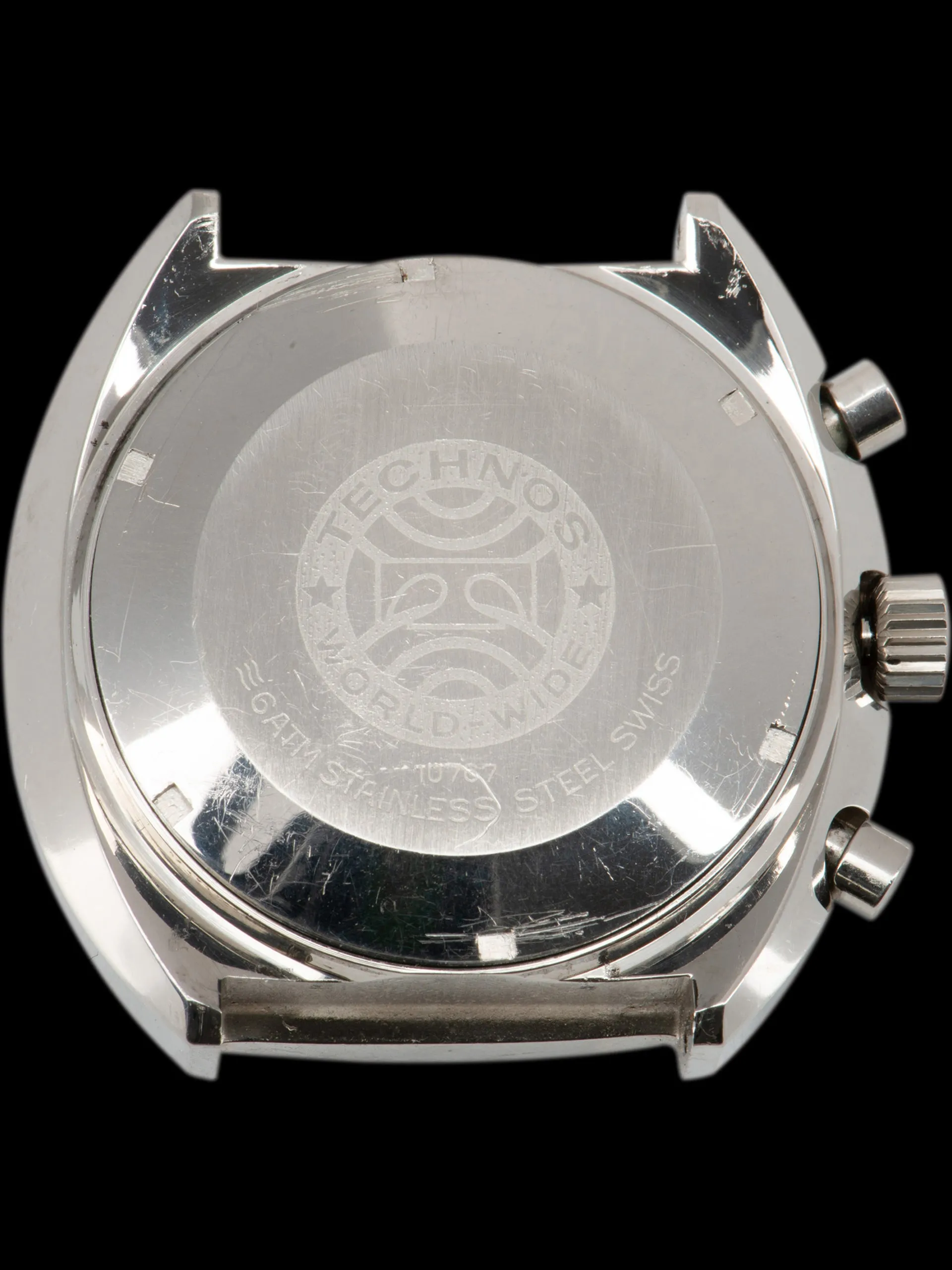 1970s Technos Automatic Chronograph (Ref. 10767) Blue Dial