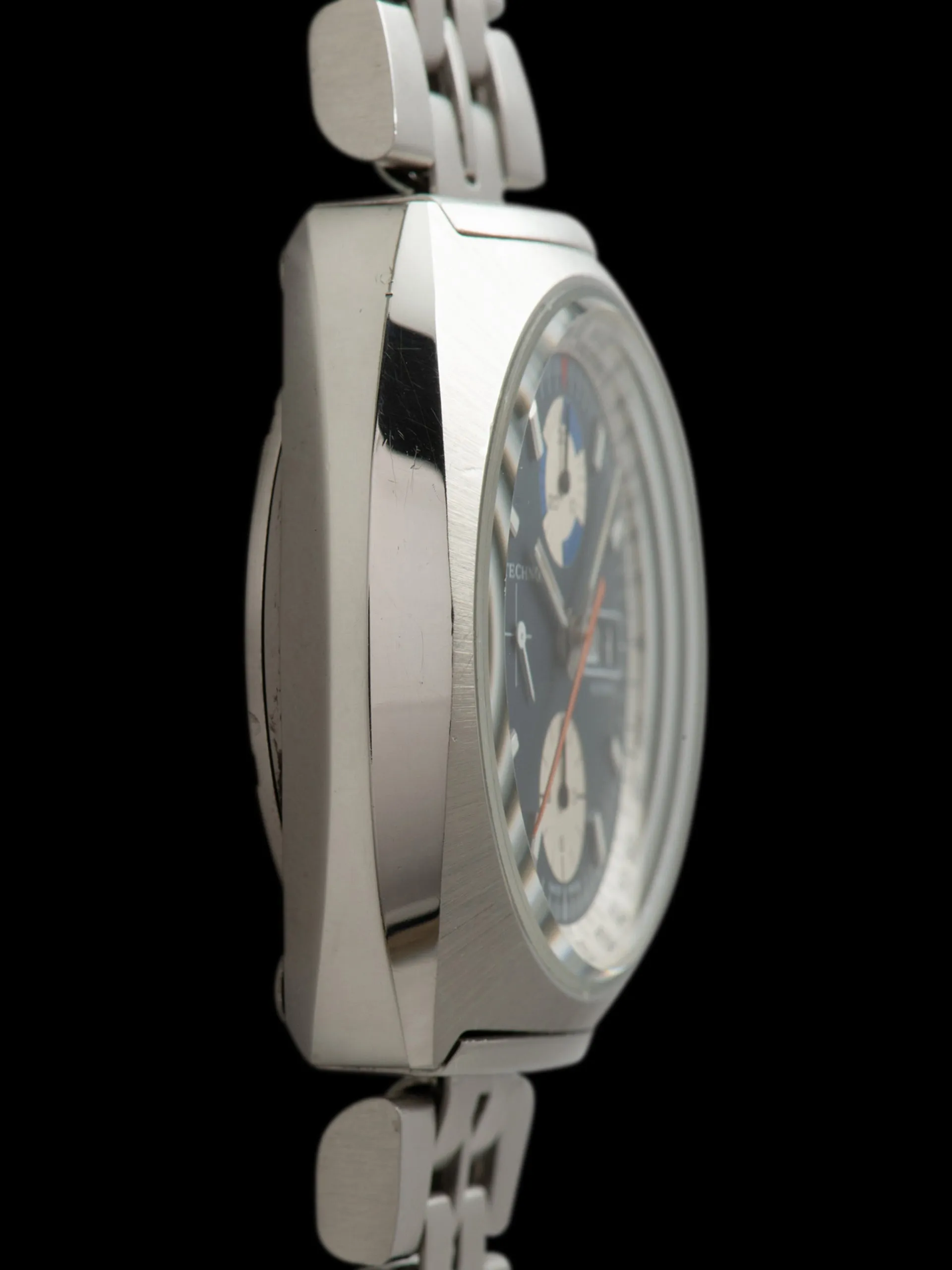 1970s Technos Automatic Chronograph (Ref. 10767) Blue Dial