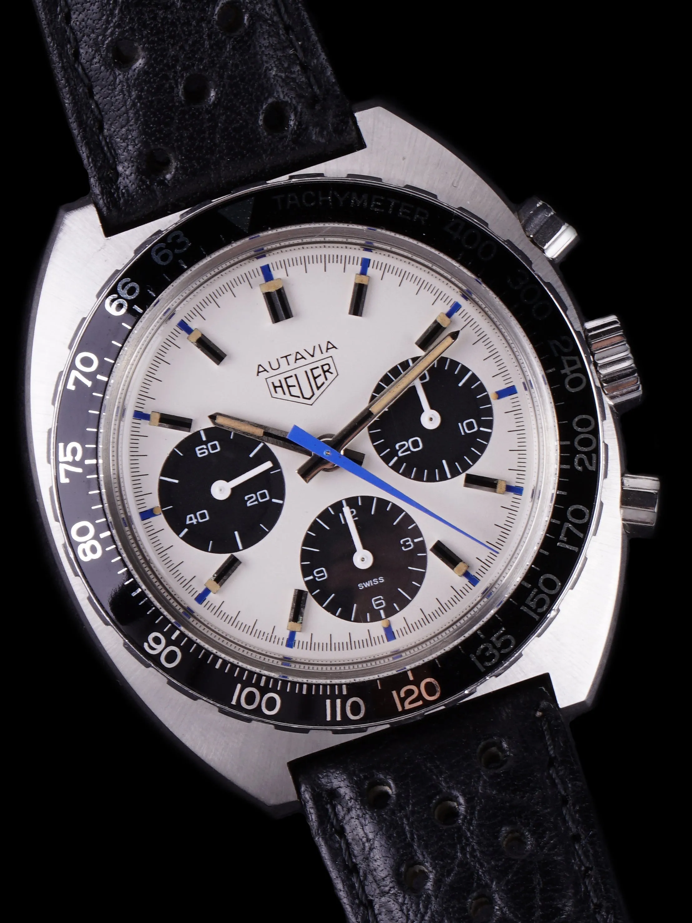 1972 Heuer Autavia (Ref. 73663) "Jo Siffert Colors"
