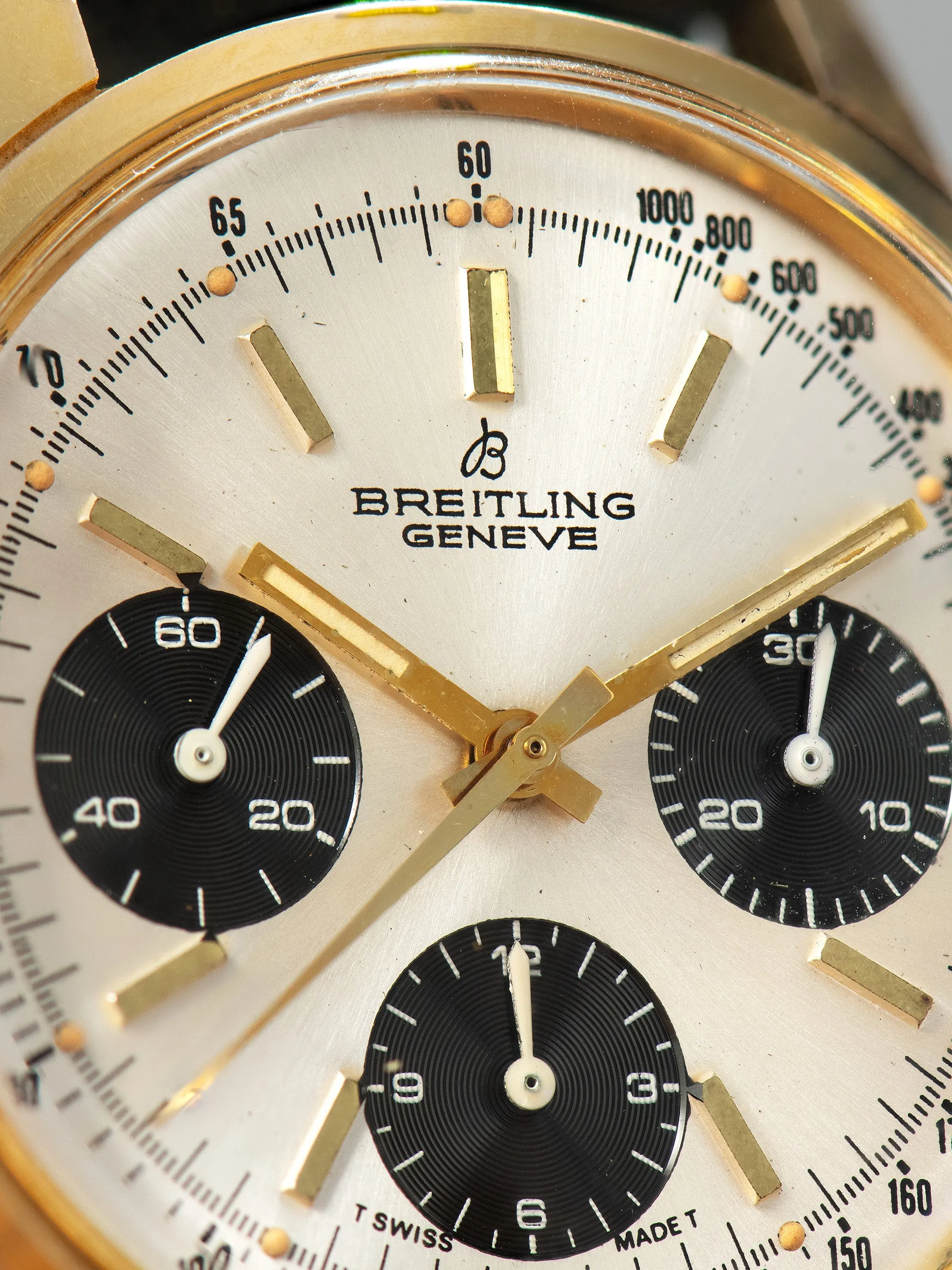 1974 Breitling Top Time Chronograph Gold-Plated (Ref. 815) "Long Playing"