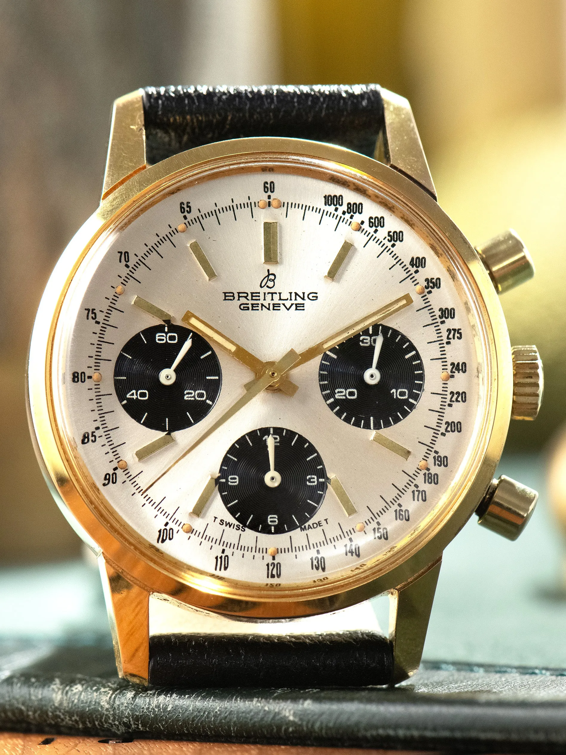 1974 Breitling Top Time Chronograph Gold-Plated (Ref. 815) "Long Playing"