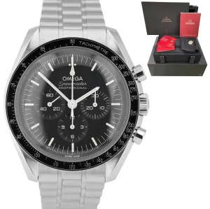 2021 NEW Omega Speedmaster 310.30.42.50.01.001 Hesalite Stainless 42mm Watch