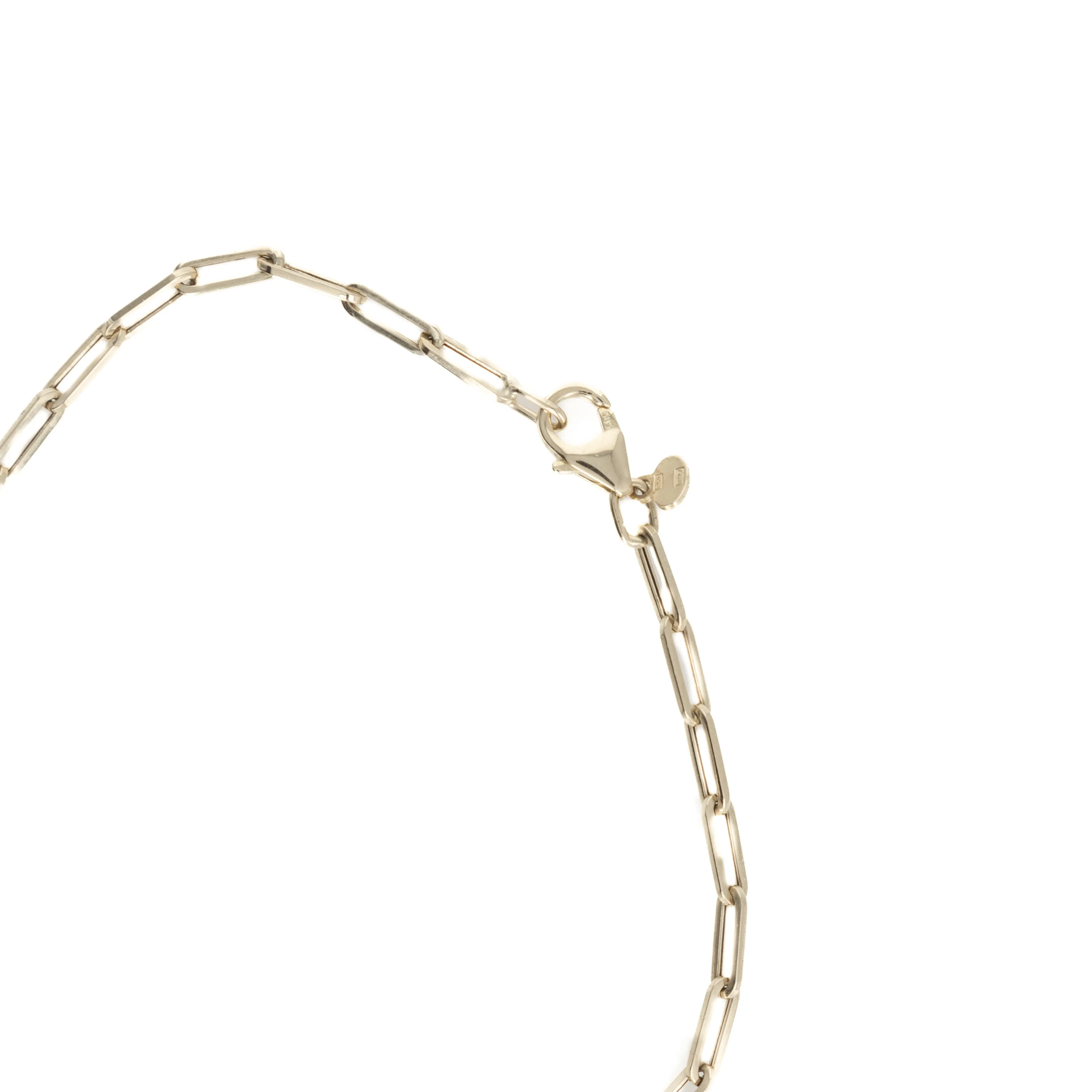 2.26 Carat Old European Diamond 14K Yellow Gold Wire Choker Necklace