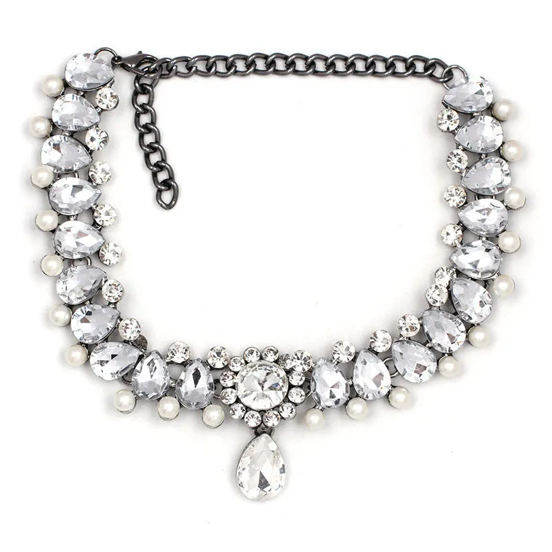 3 colors 2016 Z design fashion necklace collar necklace & pendant luxury choker statement necklace maxi jewelry