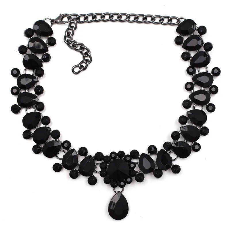 3 colors 2016 Z design fashion necklace collar necklace & pendant luxury choker statement necklace maxi jewelry