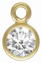 3.0MM 3A CZ Bezel Drop