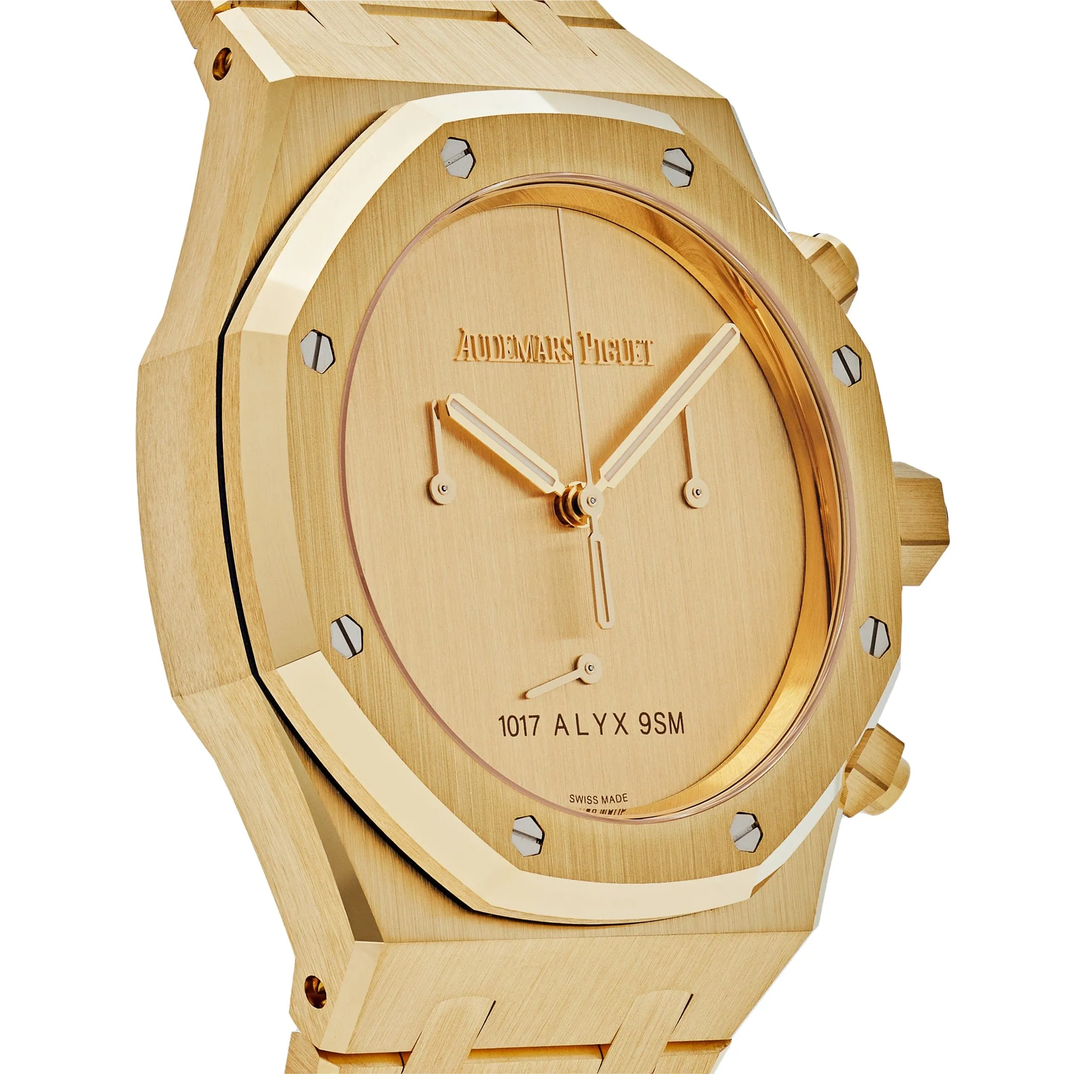 A&P Luxury Watches Royal Oak Chronograph 26240BA.OO.1320BA.01 '1017 ALYX 9SM' Yellow Gold Limited Edition (2023)