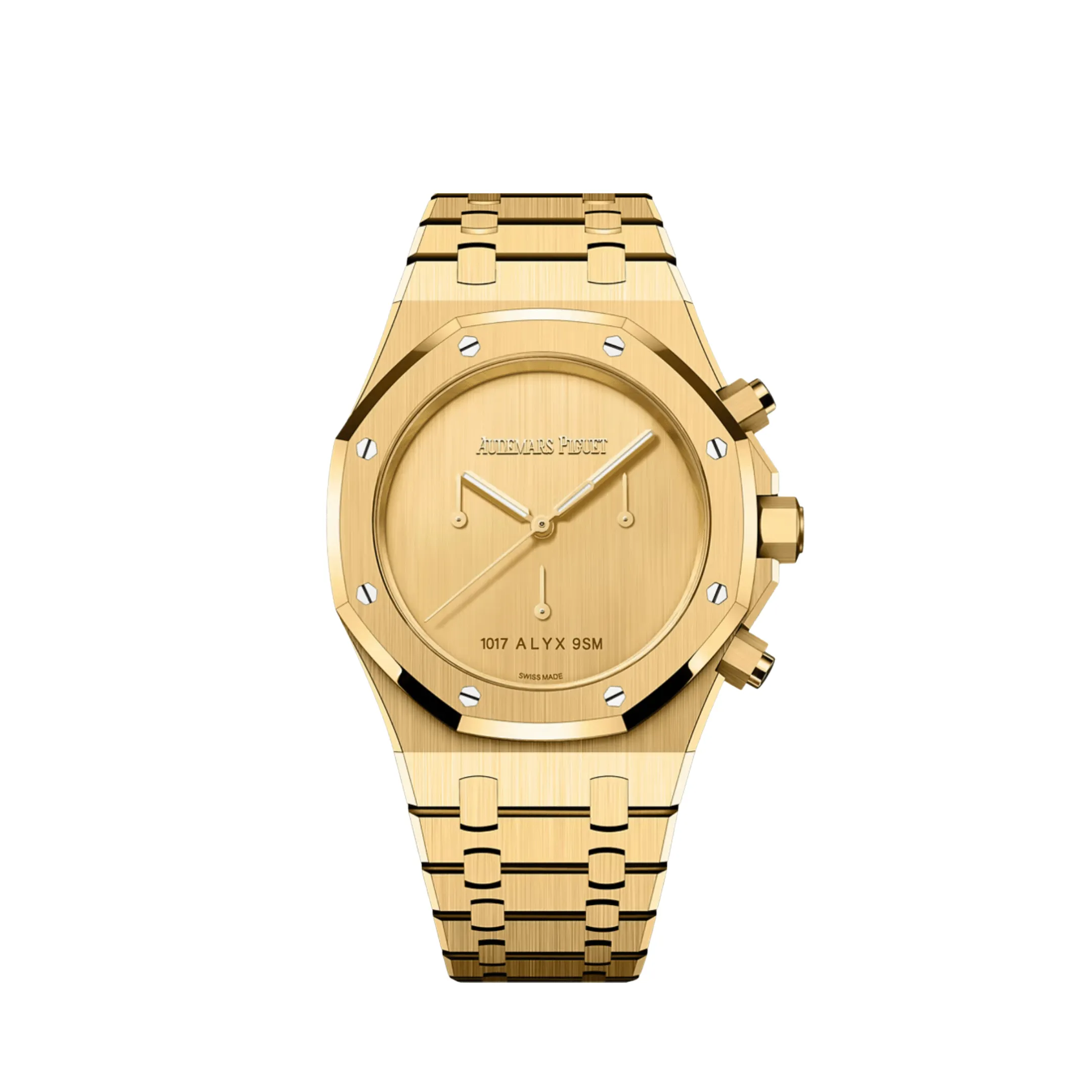 A&P Luxury Watches Royal Oak Chronograph 26240BA.OO.1320BA.01 '1017 ALYX 9SM' Yellow Gold Limited Edition (2023)