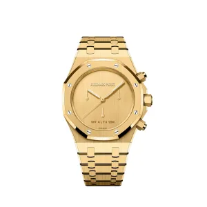A&P Luxury Watches Royal Oak Chronograph 26240BA.OO.1320BA.01 '1017 ALYX 9SM' Yellow Gold Limited Edition (2023)