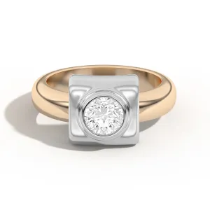 Ando Brilliant Bezel Wrap Ring
