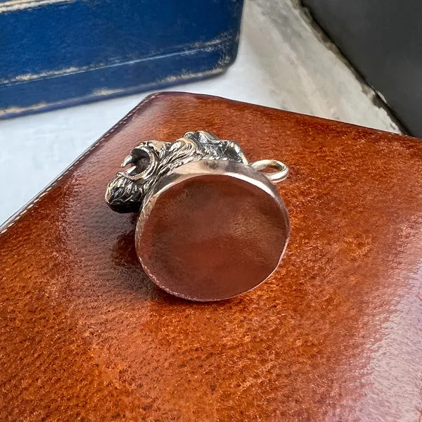 Antique Lion Fob