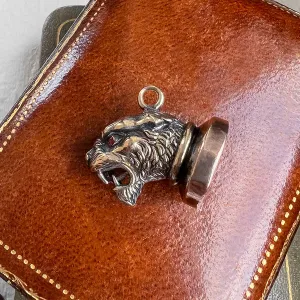 Antique Lion Fob