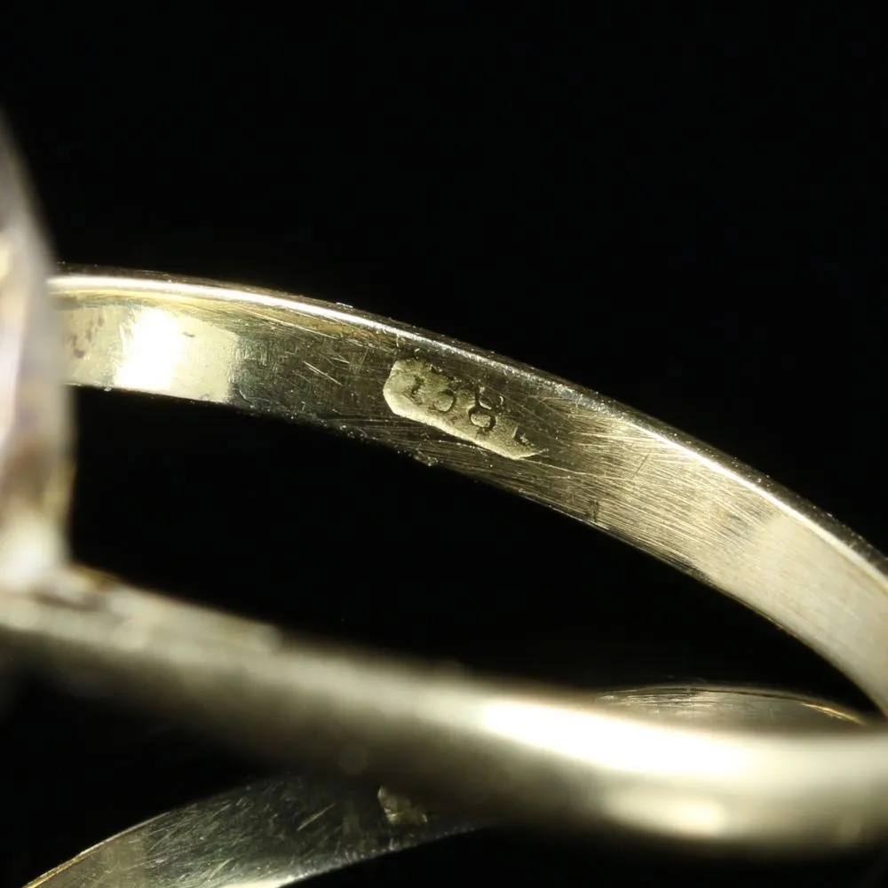 Antique Edwardian Diamond Cluster Ring 1.75Ct Of Diamonds Circa 1915