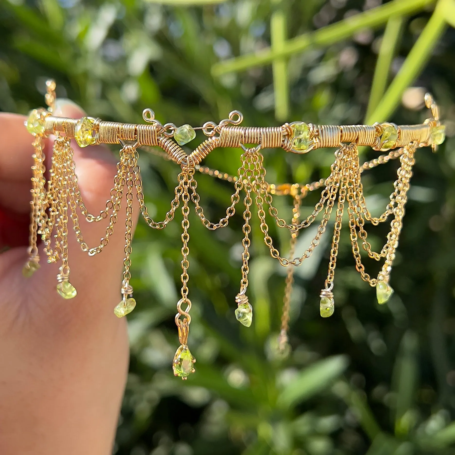 Astraea Choker  in Peridot ✵