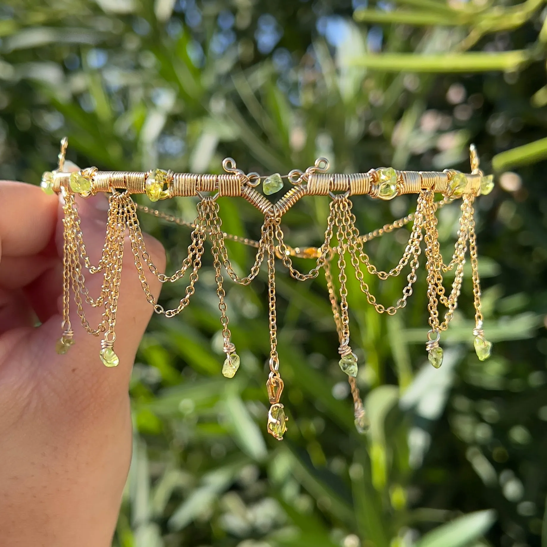 Astraea Choker  in Peridot ✵