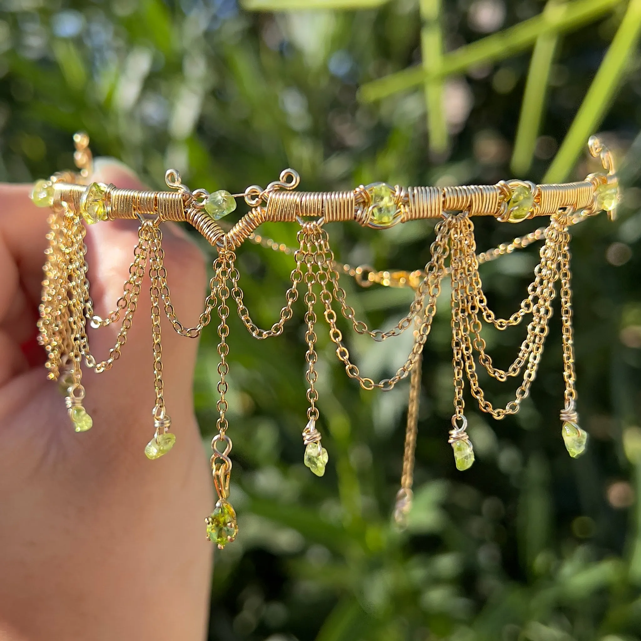 Astraea Choker  in Peridot ✵