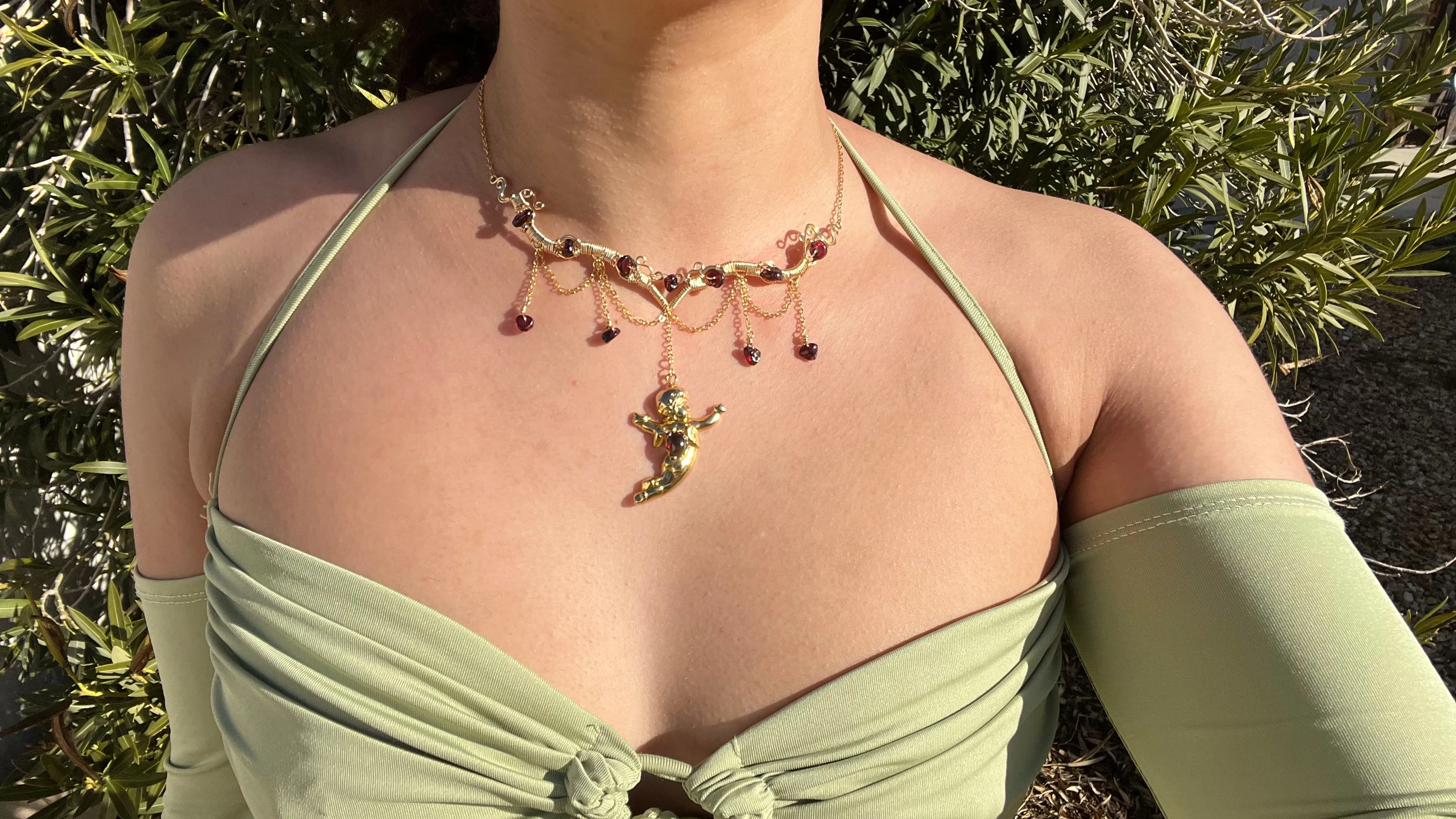 Astraea Cupid in Garnet ✵