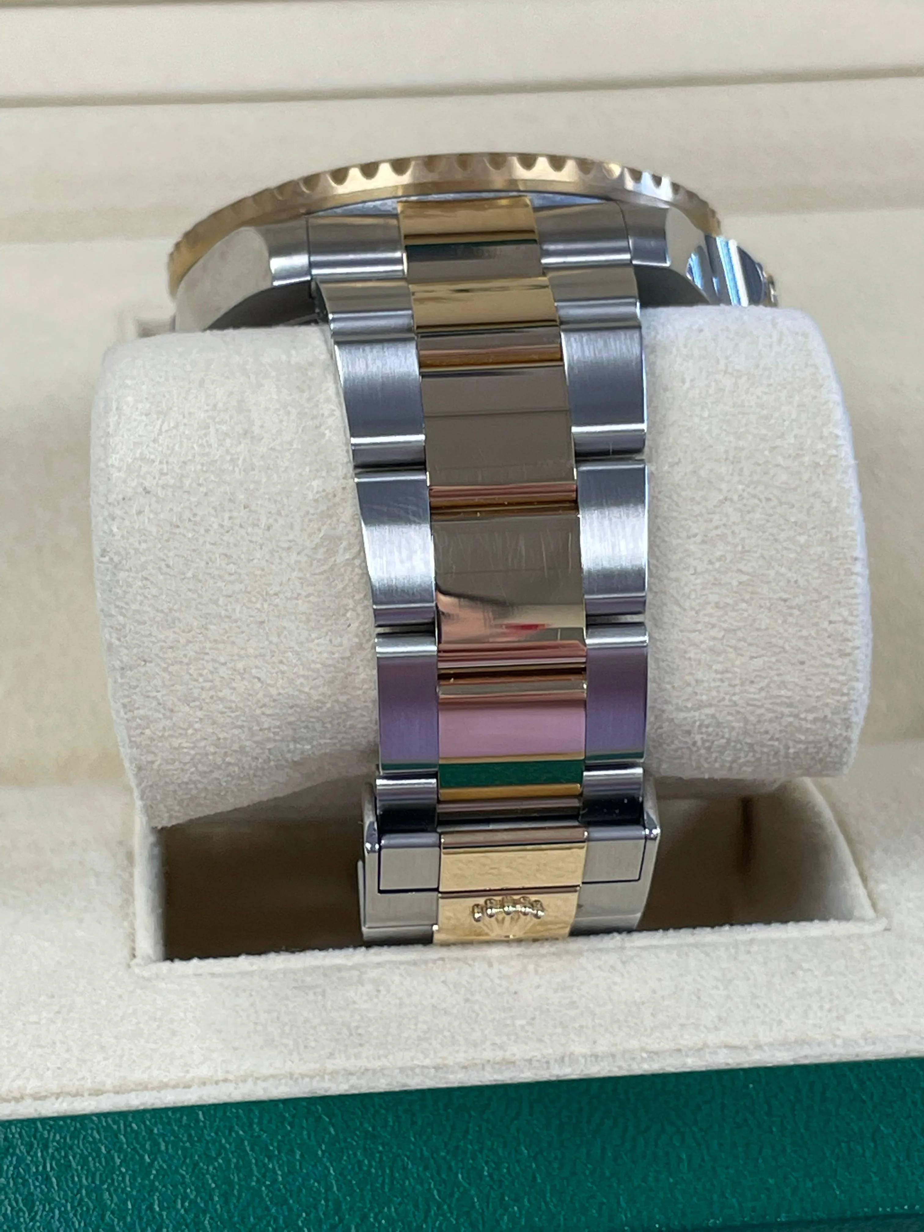 August 2021 Rolex Sea-Dweller 43mm Two-Tone Steel Yellow Gold Black Watch 126603