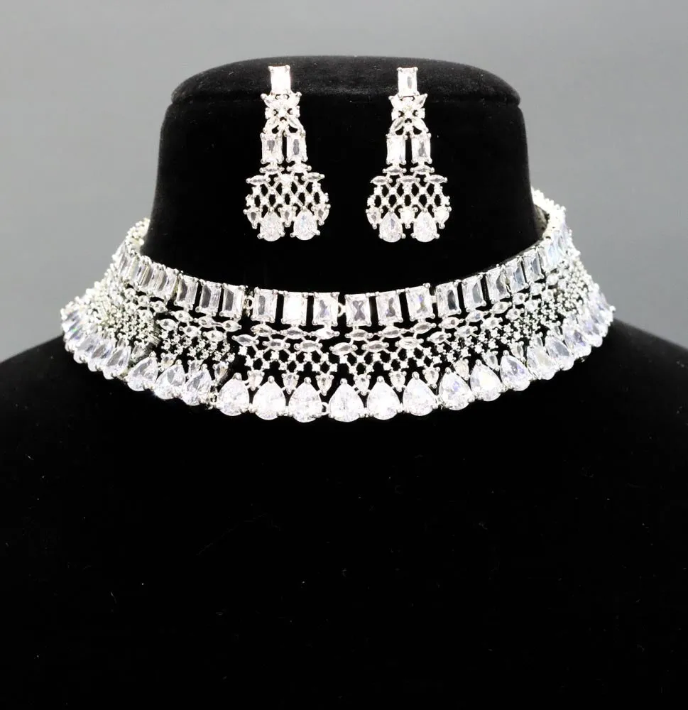 Ayzah AD Necklace Set