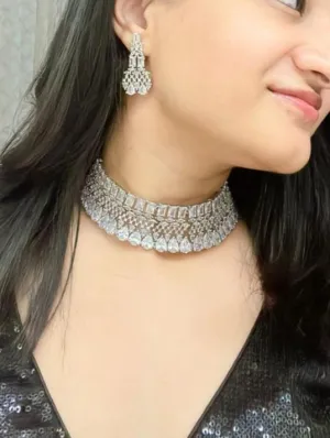 Ayzah AD Necklace Set