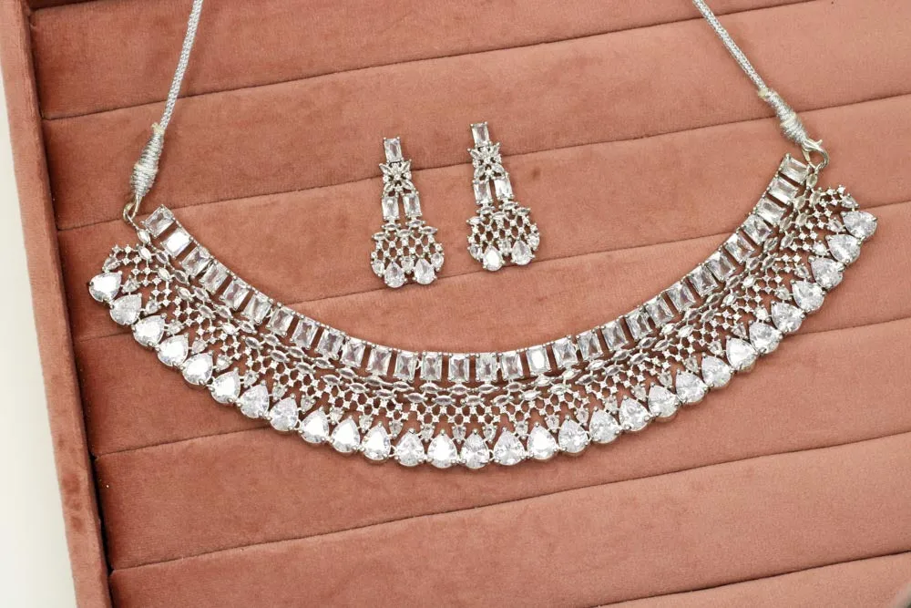 Ayzah AD Necklace Set