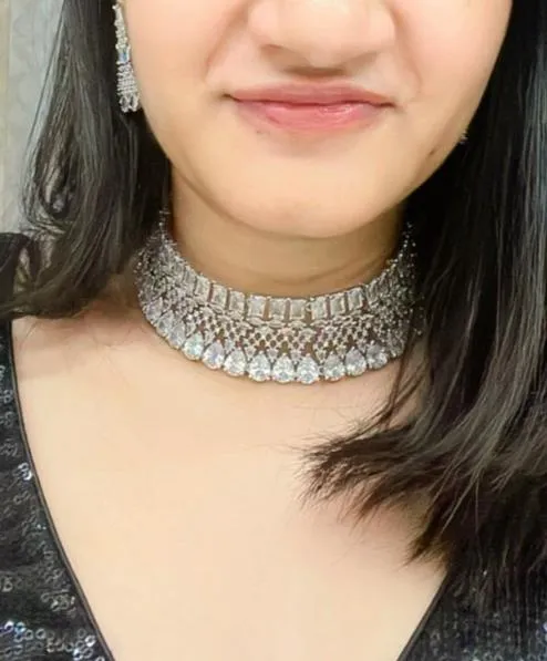 Ayzah AD Necklace Set