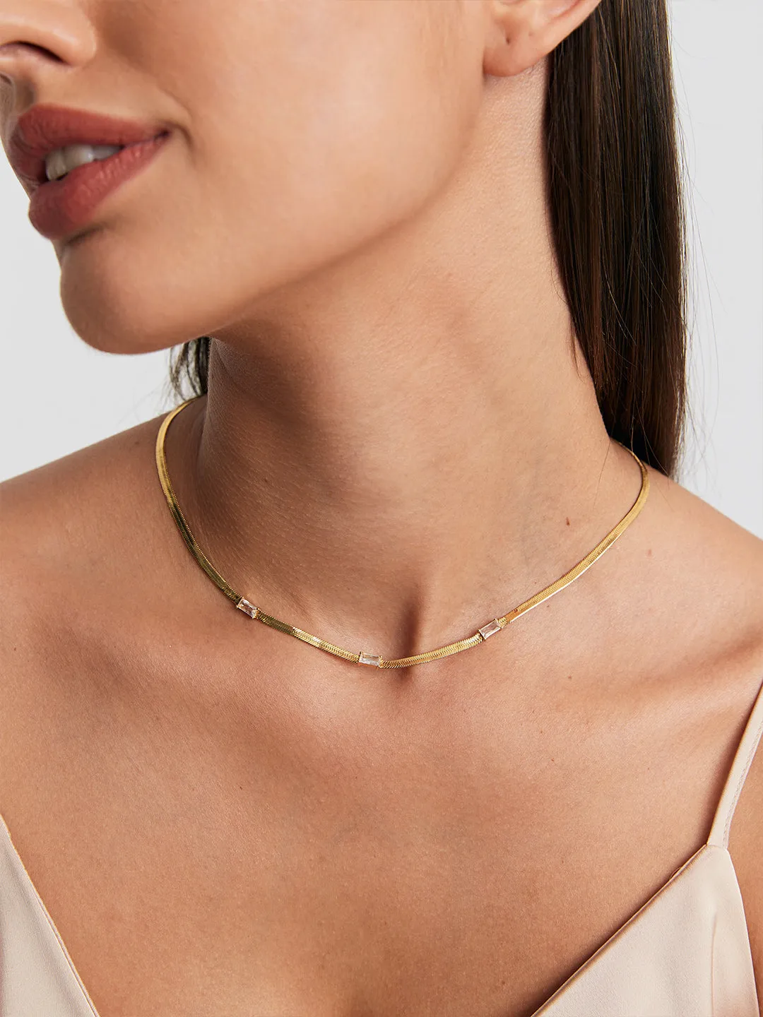 Baguette Snake Choker