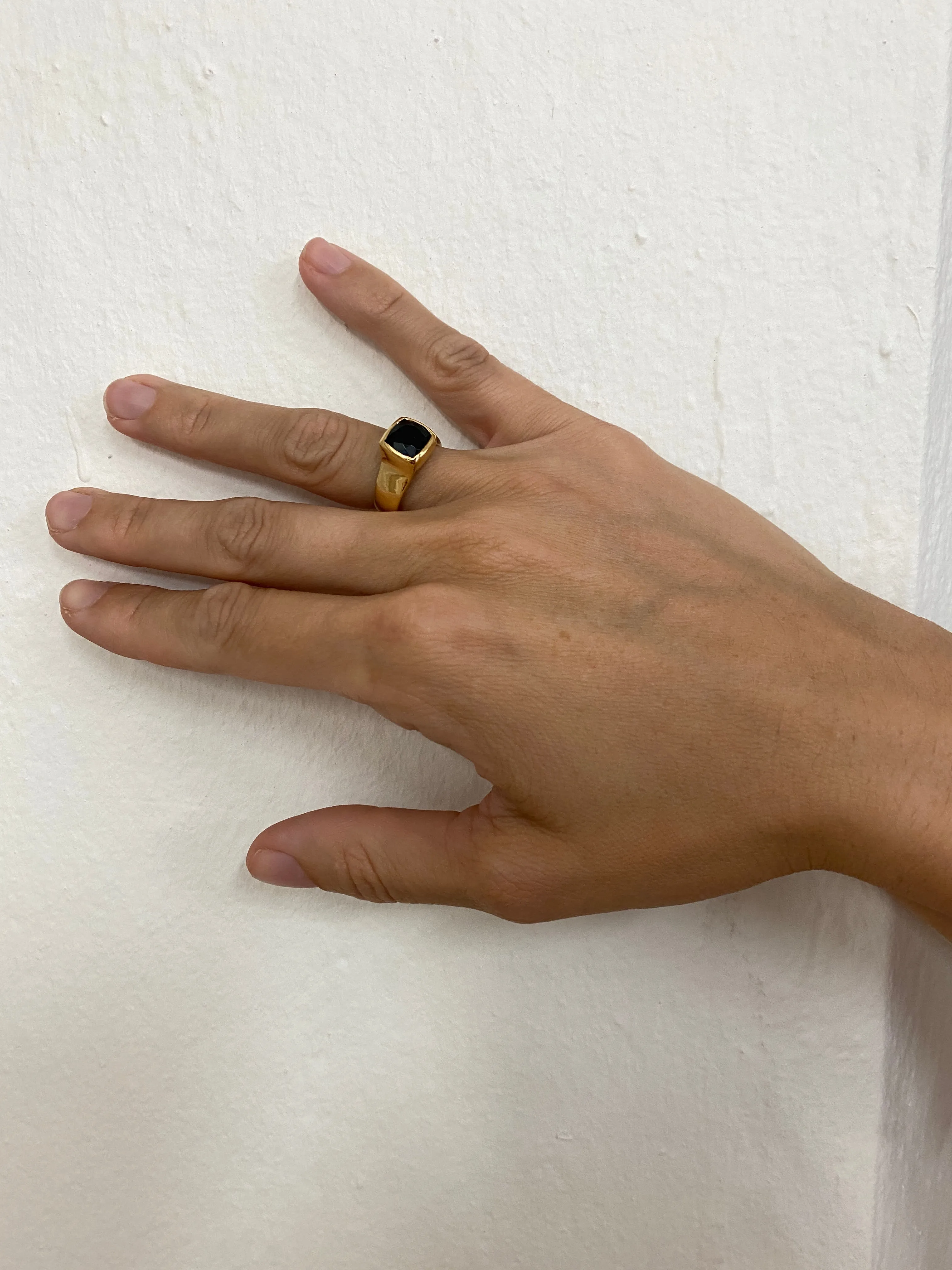 black onyx ring