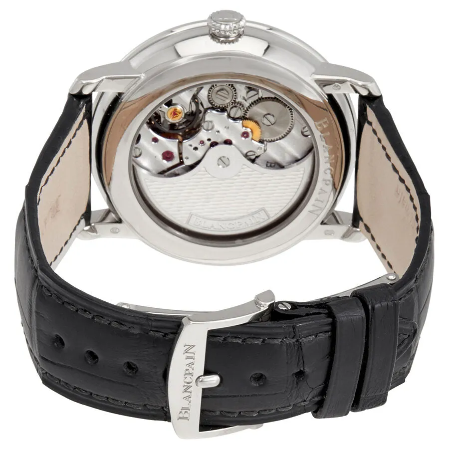Blancpain Villeret 8 Days White Enamel Dial 18kt White Gold Men's Watch 6630-1531-55B