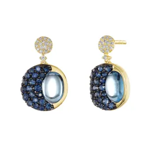 Blue Moon Earrings