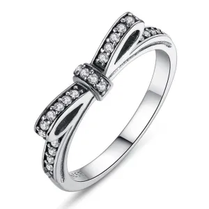 Bow Knot Stackable Ring