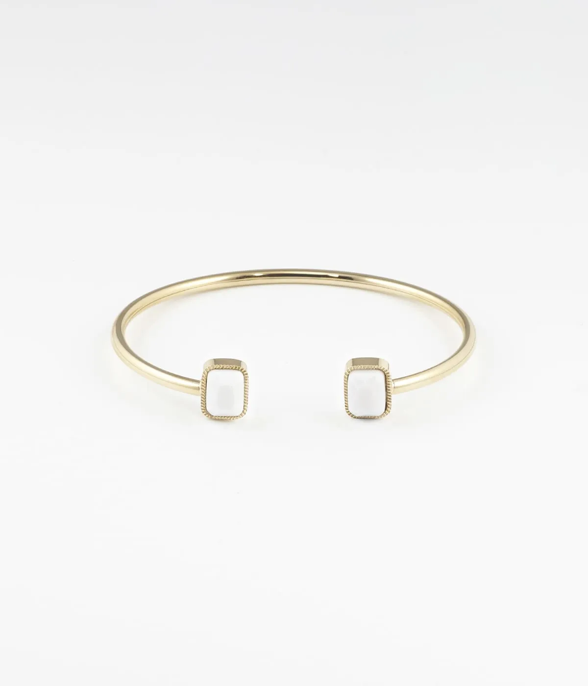 Bracelet Jonc Véra (Acier doré)
