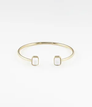 Bracelet Jonc Véra (Acier doré)