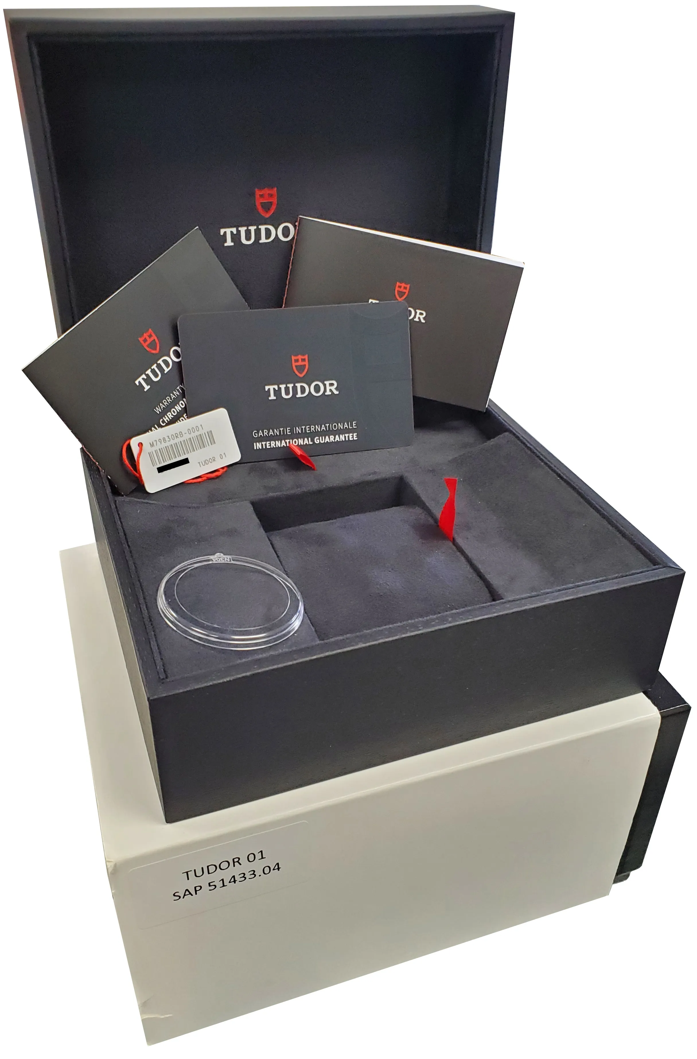BRAND NEW Tudor Black Bay GMT Pepsi 41mm Stainless Black Date Watch 79830RB