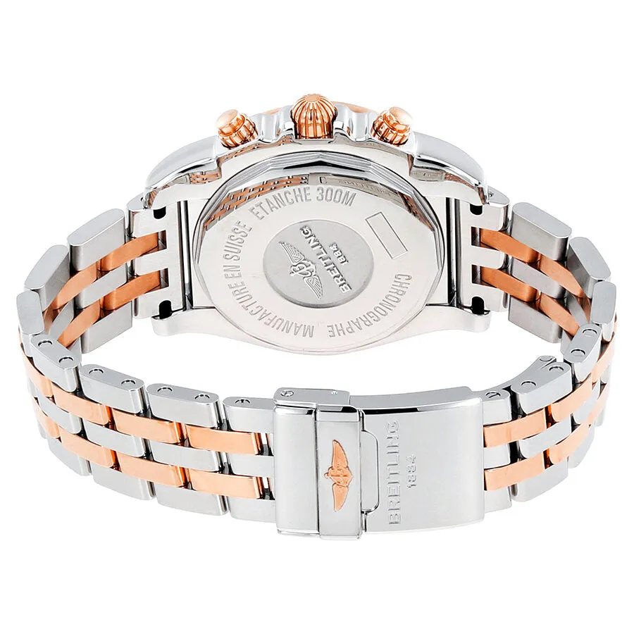 Breitling Chronomat Mother of Pearl Dial Stainless Steel and 18K Rose Gold Men's Watch CB014012-A748TT CB014012-A748-378C