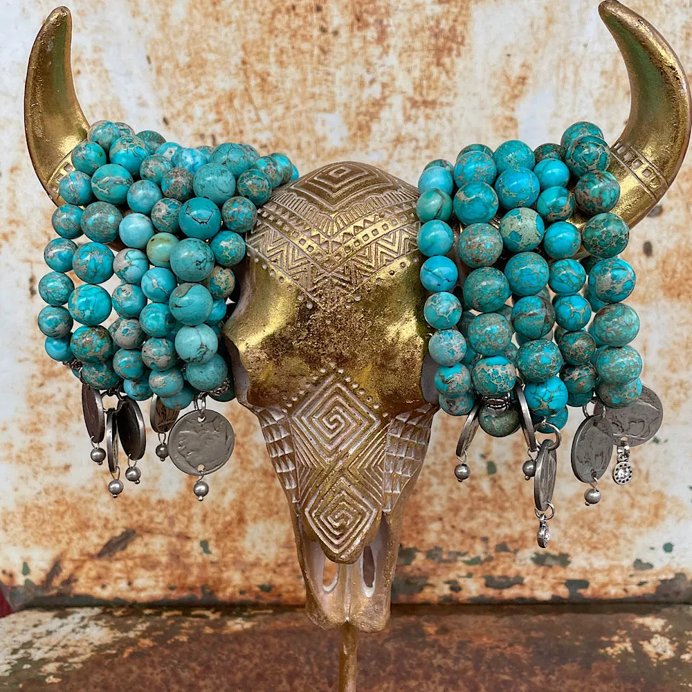 Buffalo Nickel & Turquoise