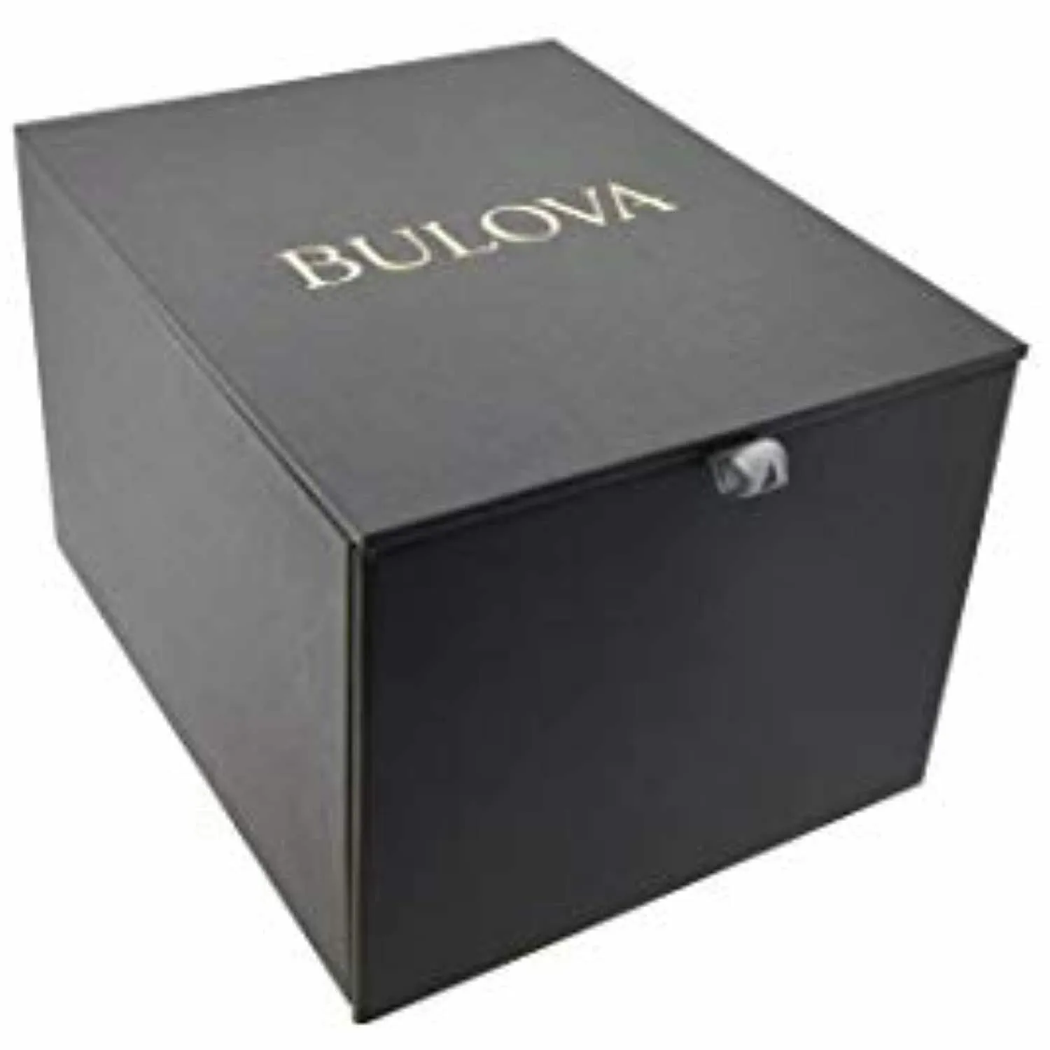 Bulova Chronograph Quartz Black Dial Black Silicone Men's Watch 98A211